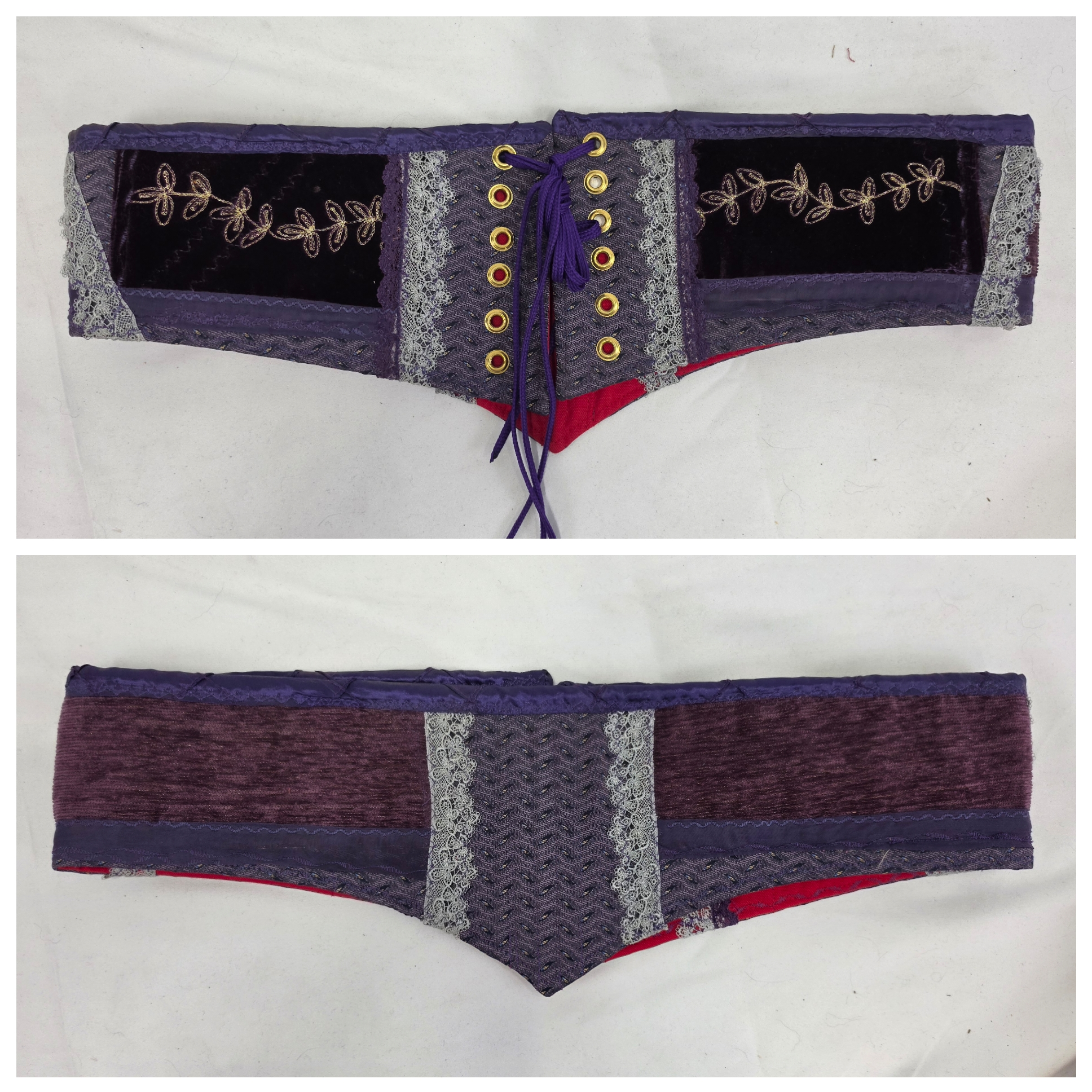 Purple Waist Cinchers