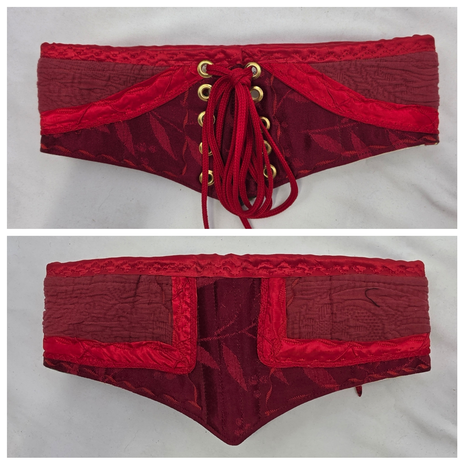 Red Waist Cinchers