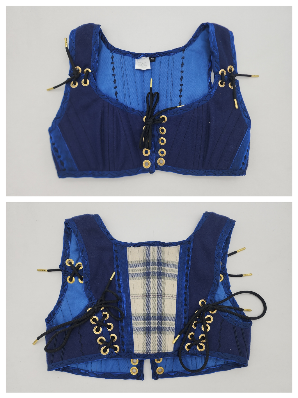 Navy Short Bodices