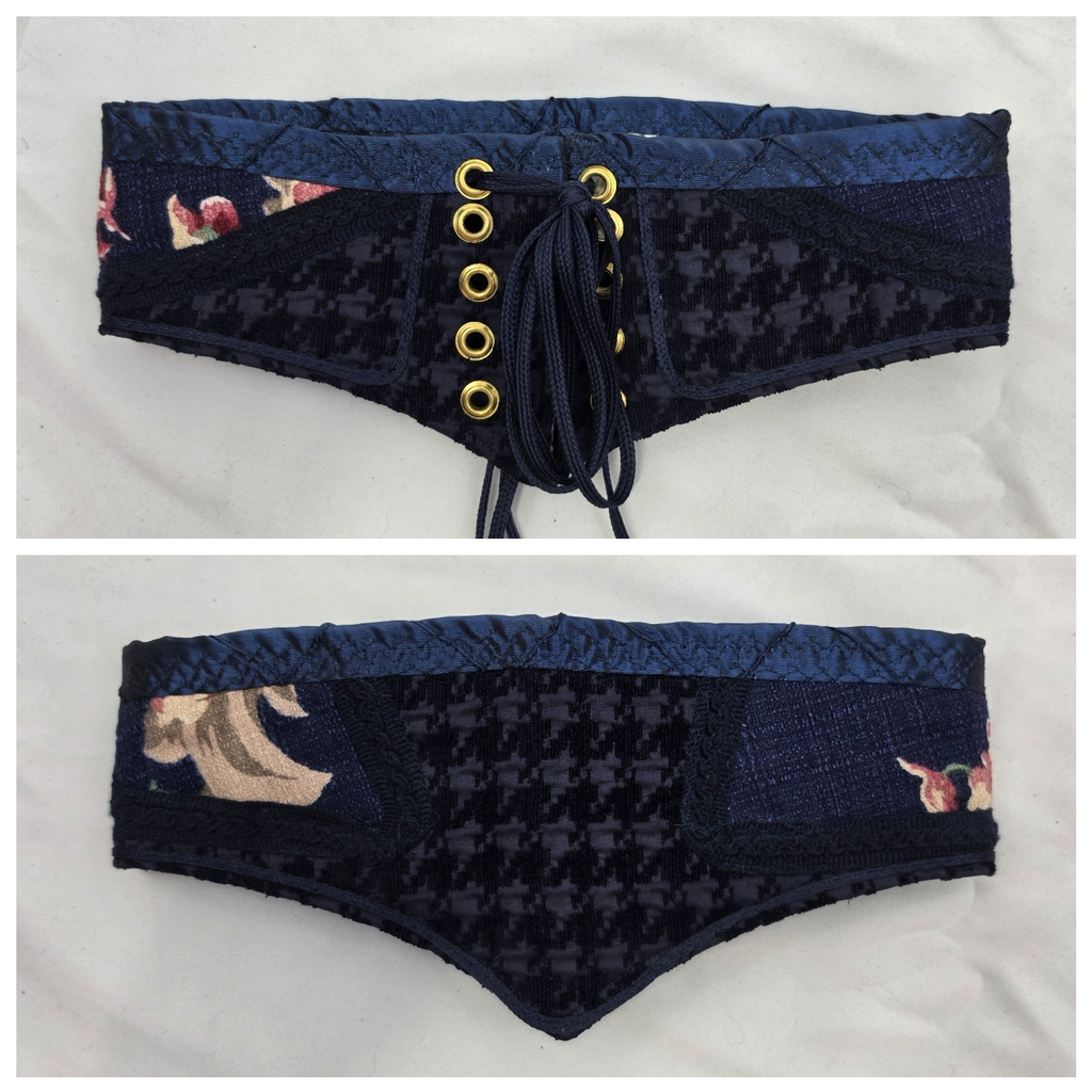 Navy Waist Cinchers