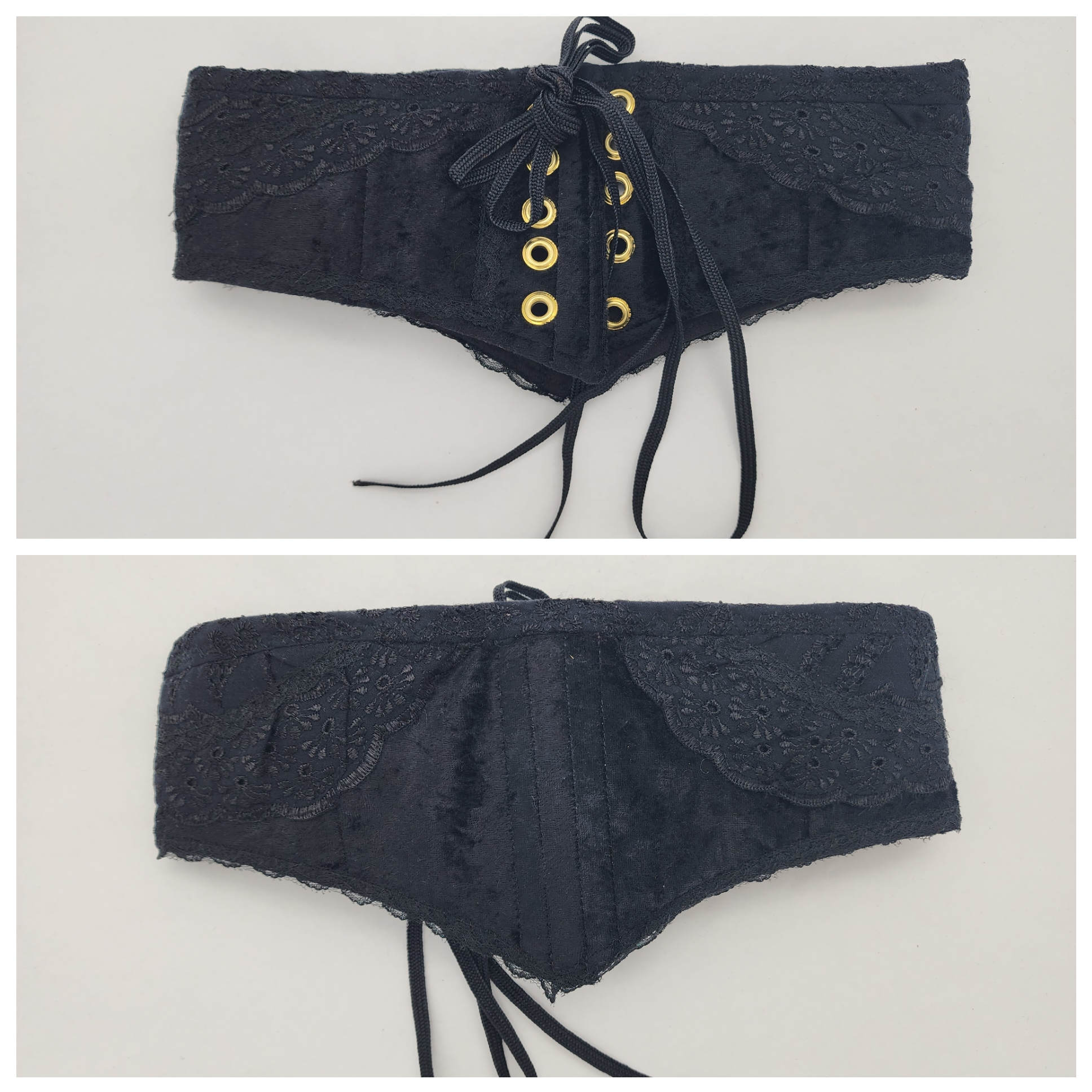 Black Waist Cinchers