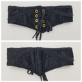 Black Waist Cinchers