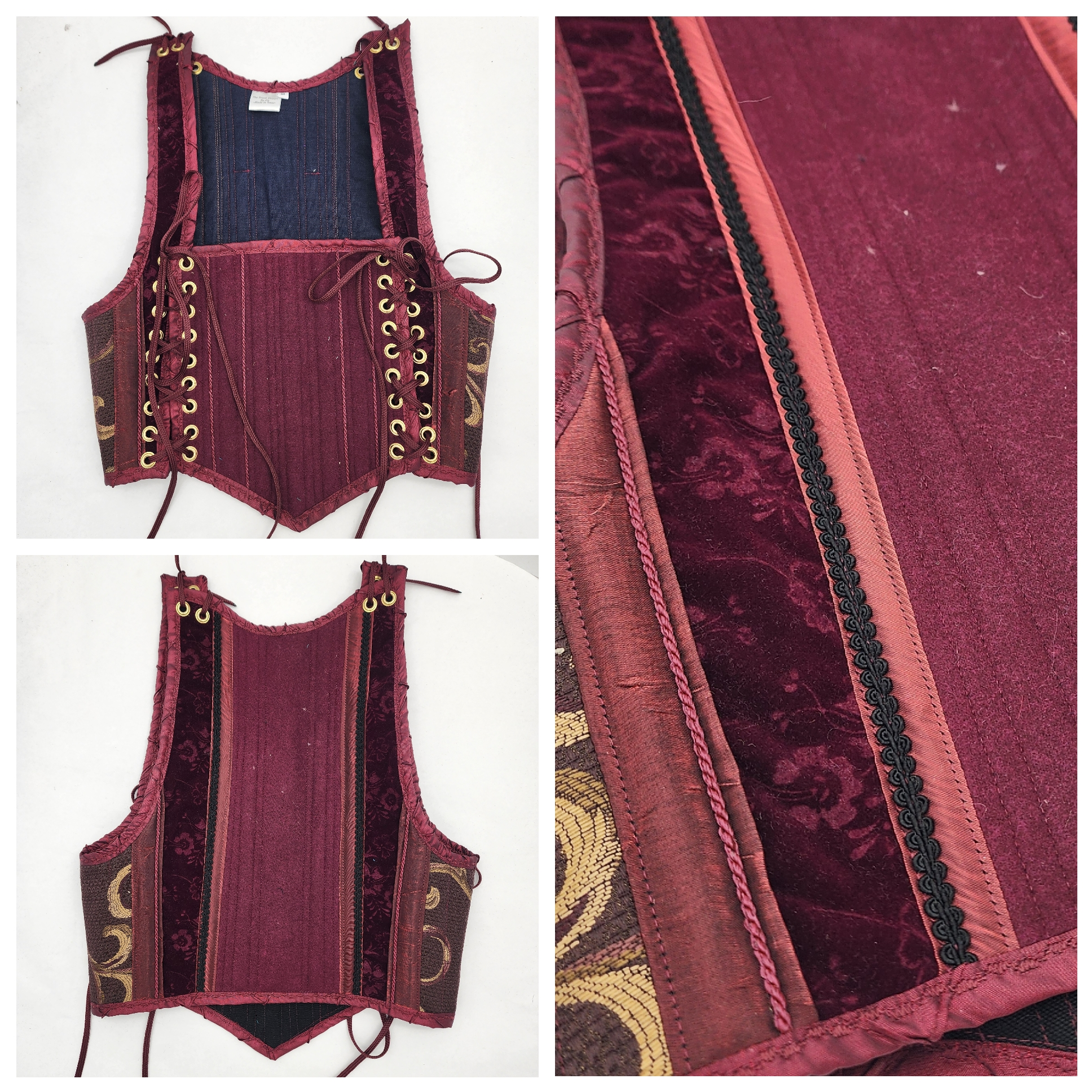 Burgundy Bodices
