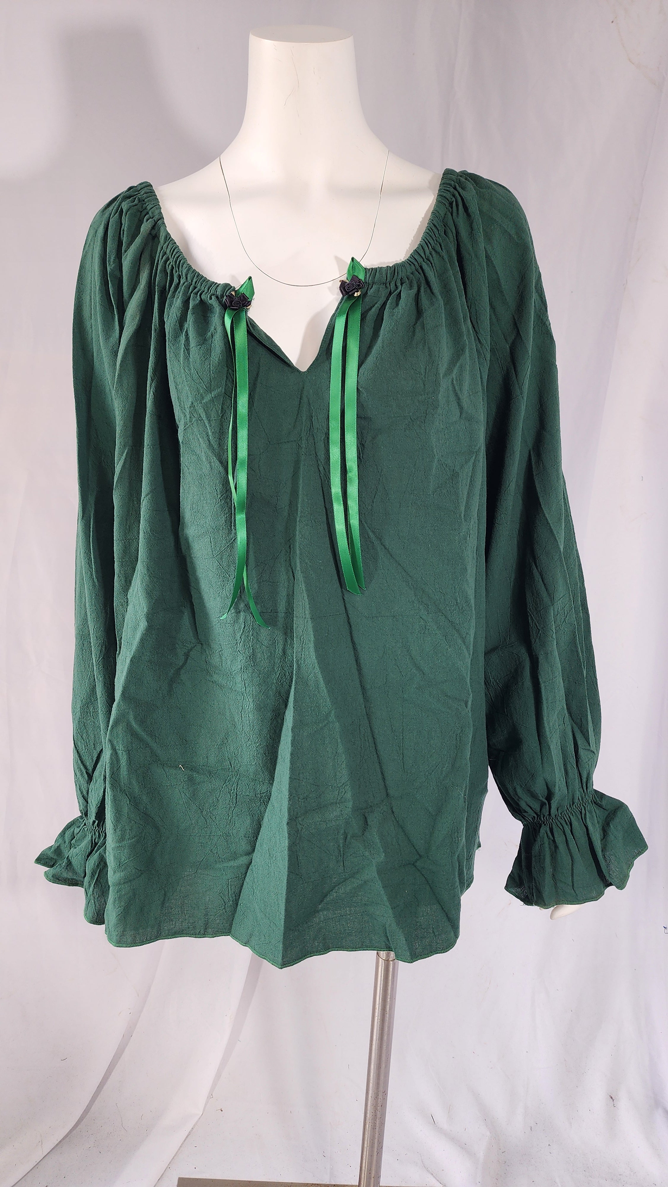 Long Sleeve Peasant Blouse