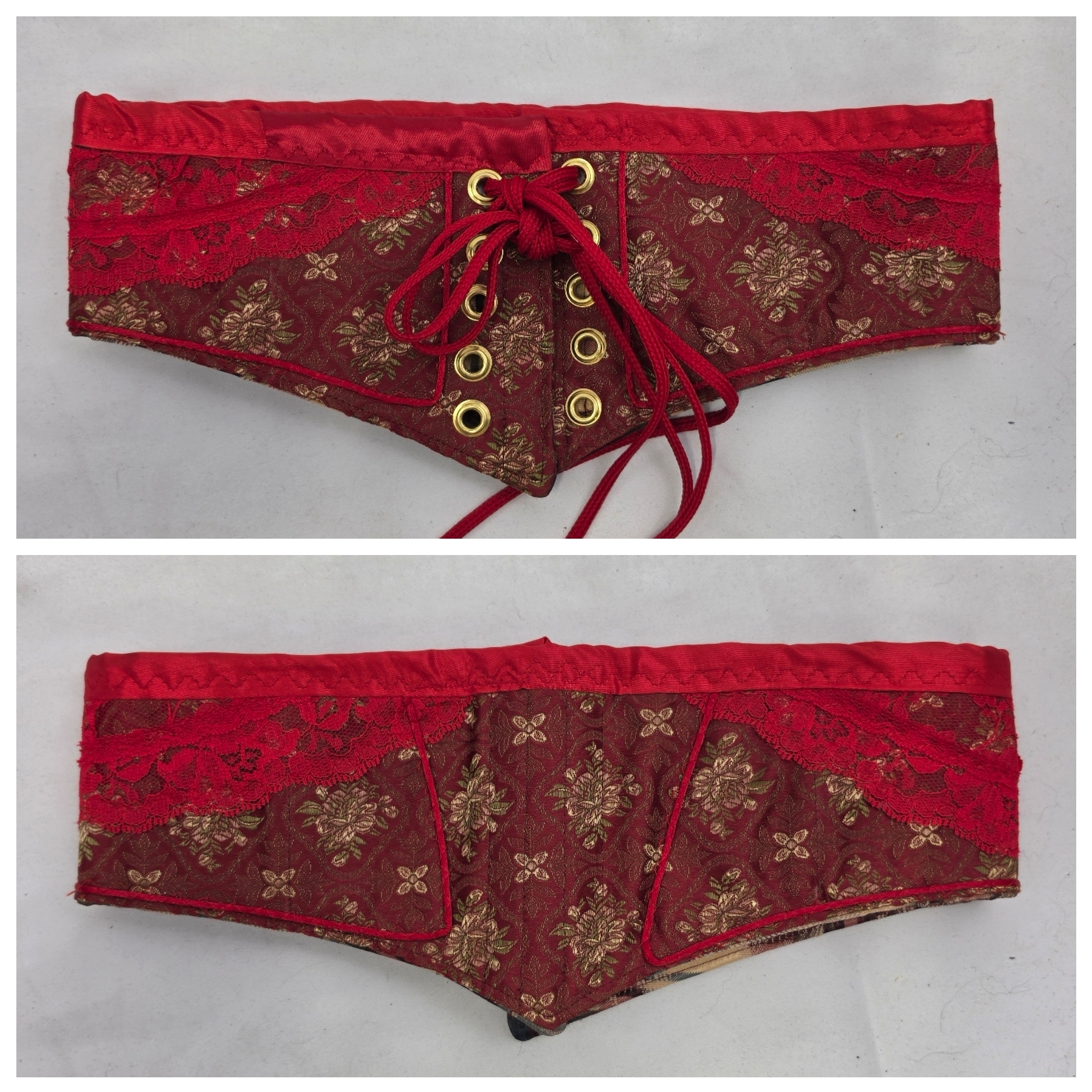 Red Waist Cinchers