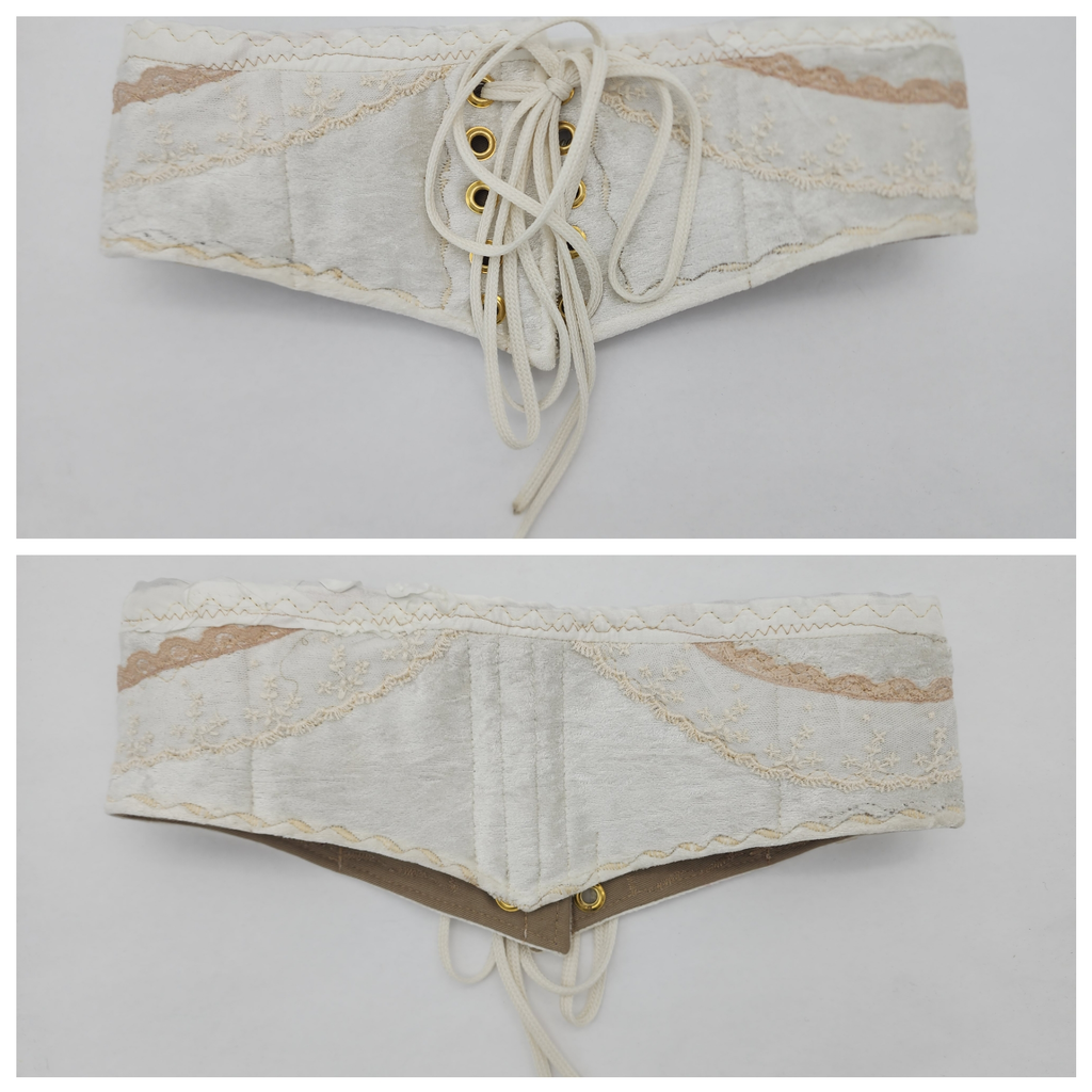 White Waist Cinchers