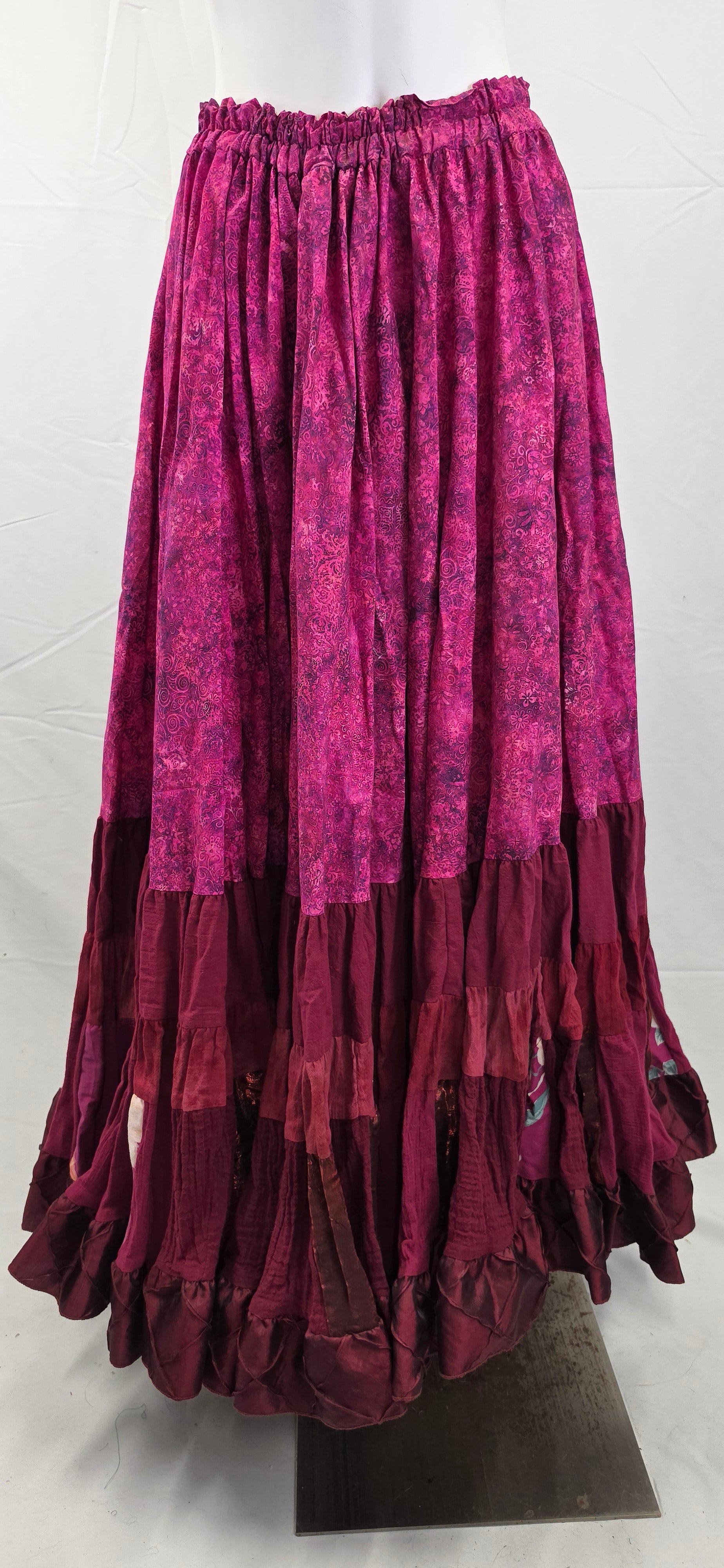 Burgundy Liz Skirts