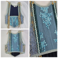 Slate Blue Bodices