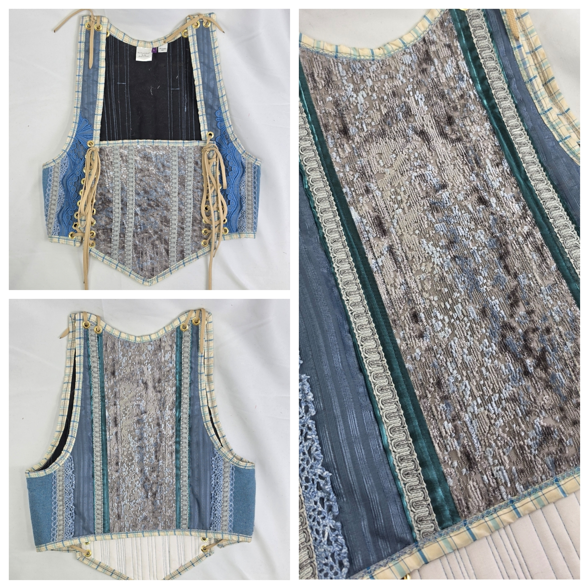 Slate Blue Bodices