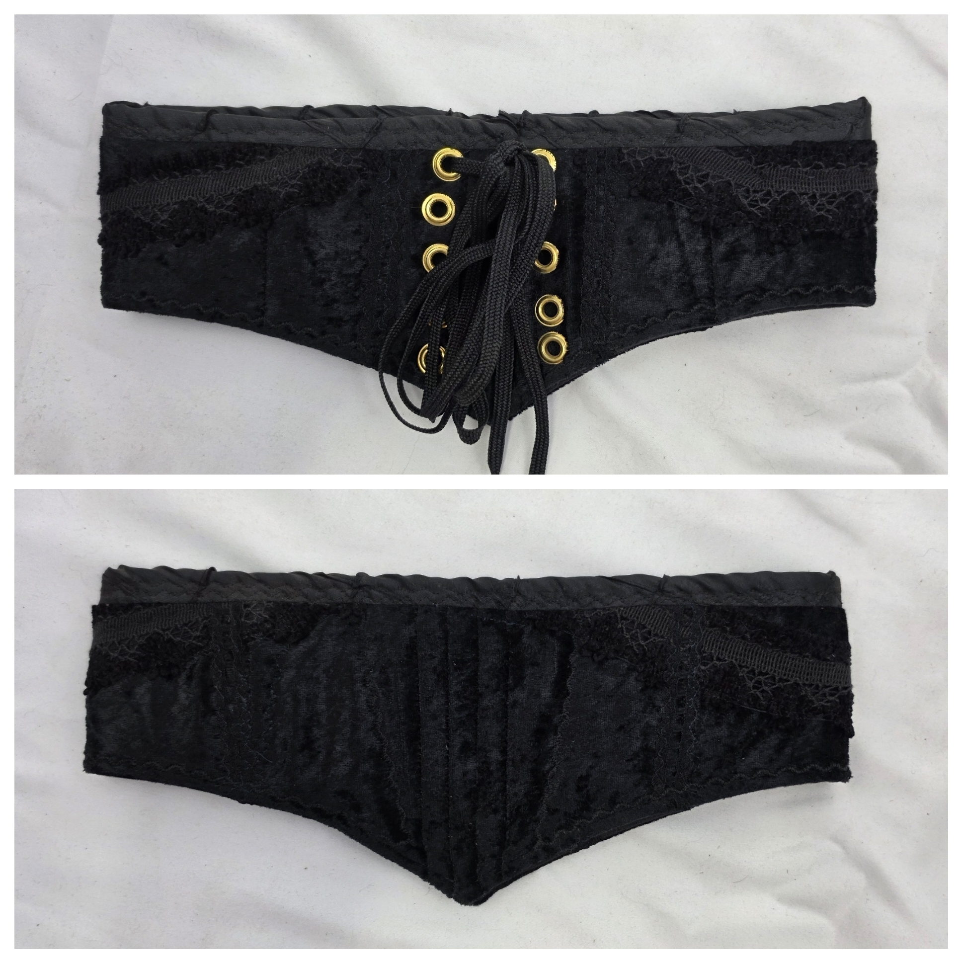 Black Waist Cinchers