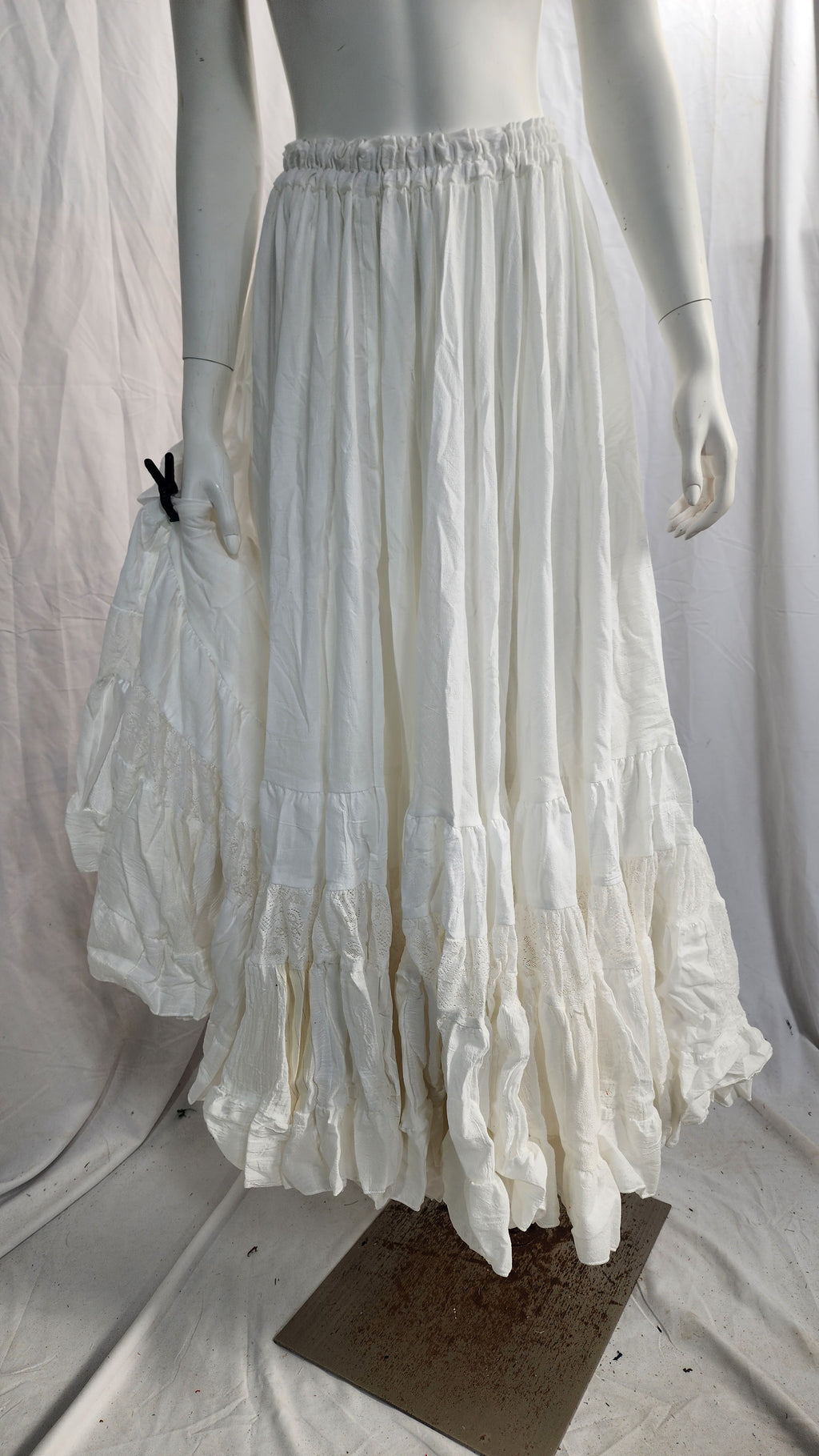 White Liz Skirts