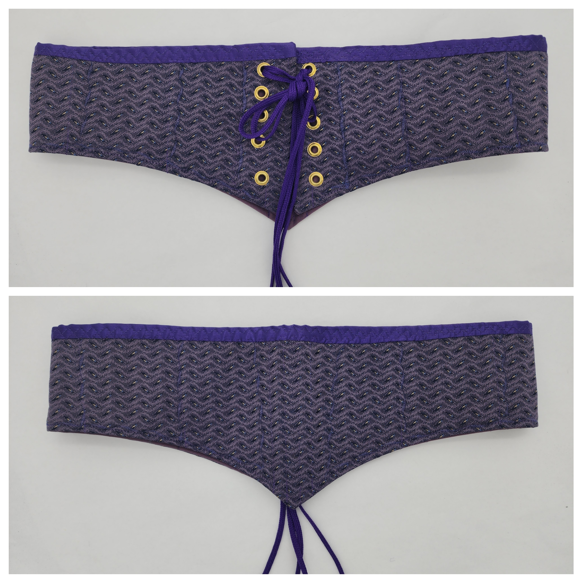 Purple Waist Cinchers
