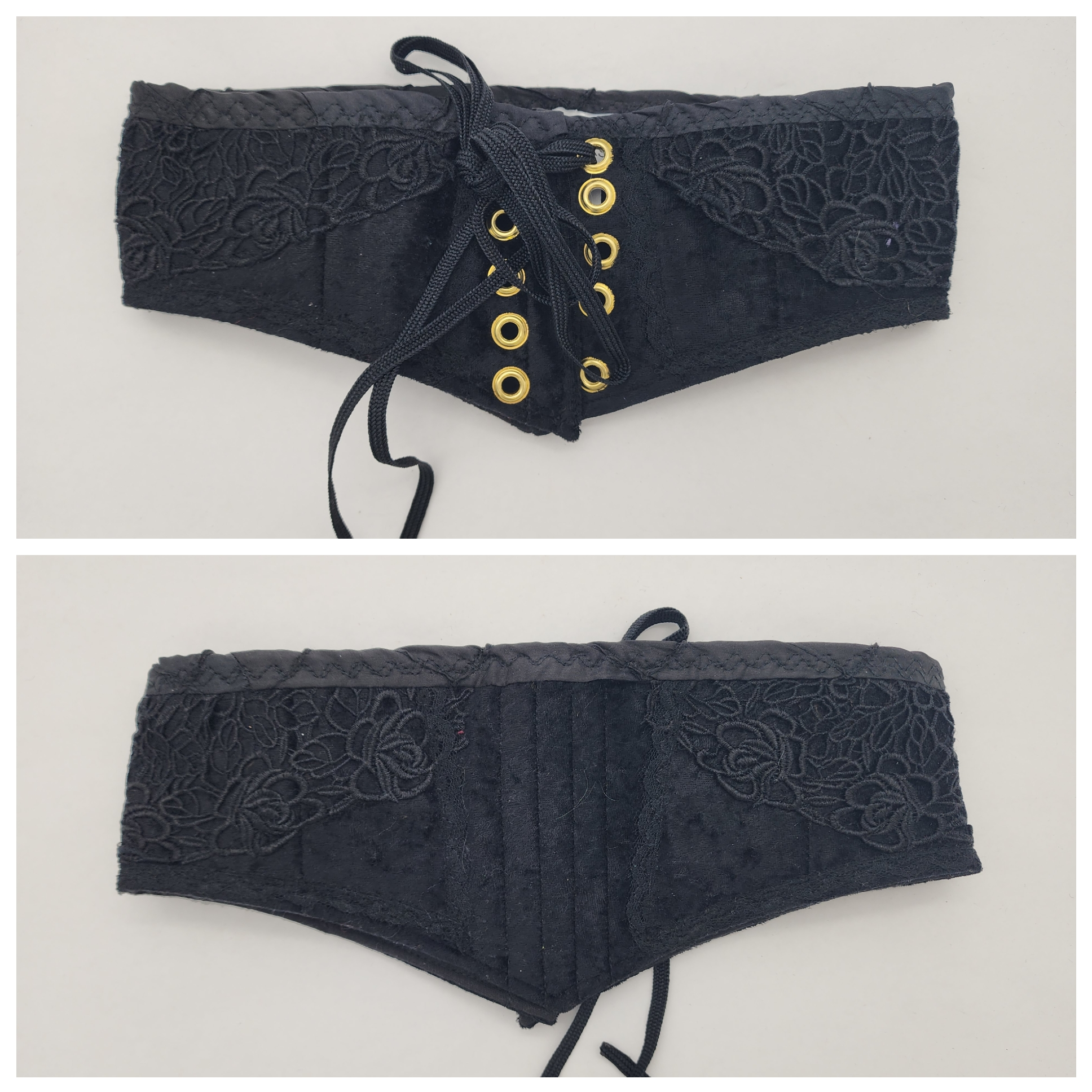 Black Waist Cinchers