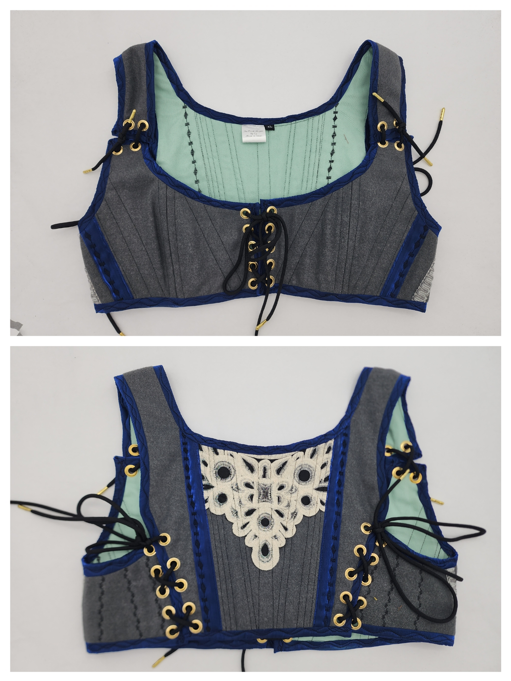 Grey Short Bodices