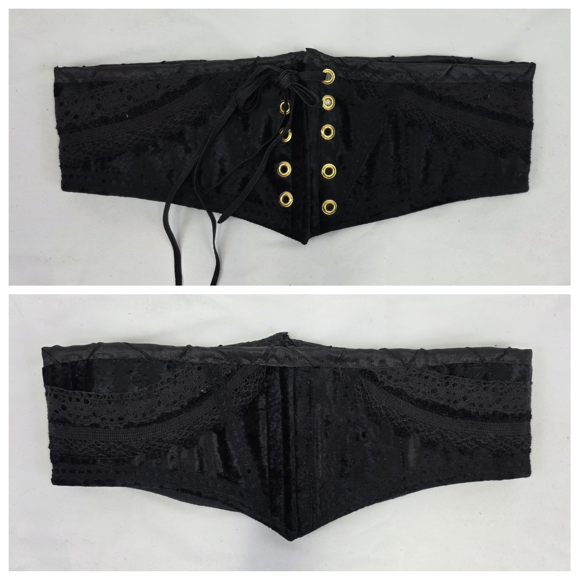 Black Waist Cinchers