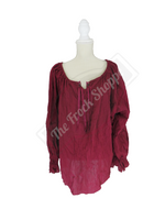Long Sleeve Peasant Blouse