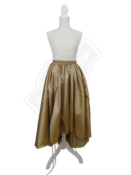High-Low Convertible Bustle Skirt